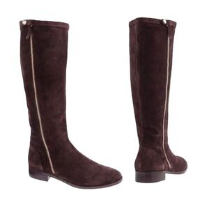 J. Crew Harper Vintage Brown Suede Tall Knee High Boots - 7
